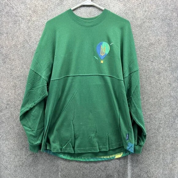 Wicked Emerald City Shirt Womens Small Green Long Sleeve Top Spirit Jersey - Picture 2 of 10